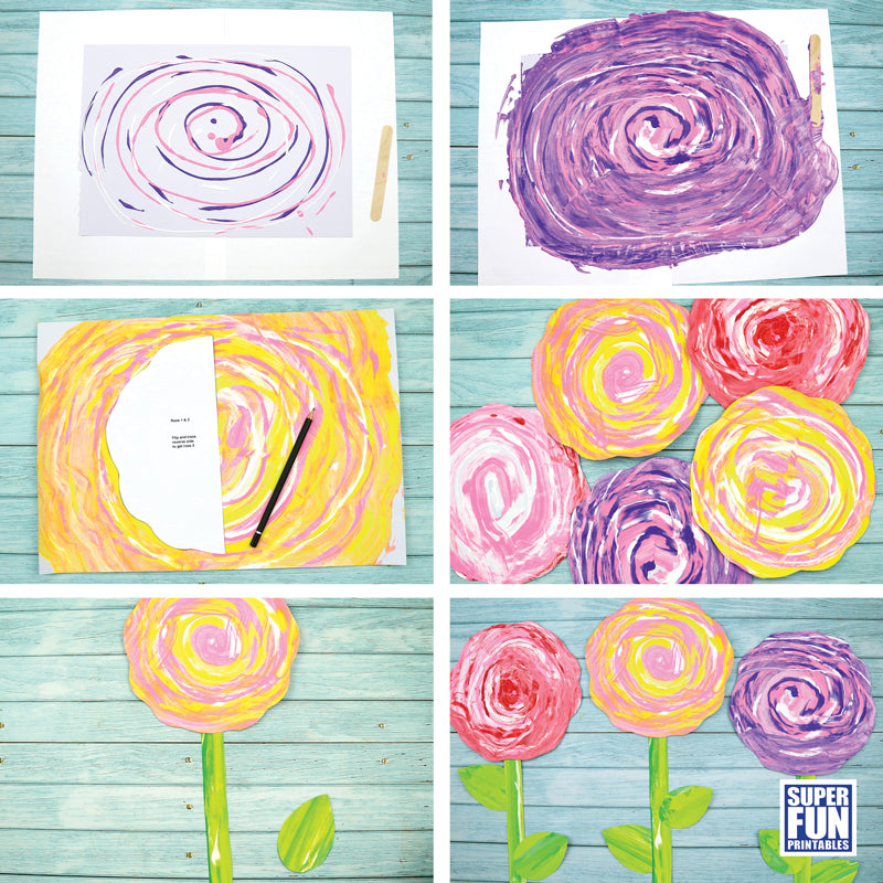 Rose Scrape Art