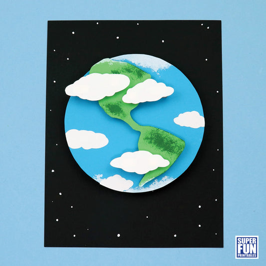 3D Paper Earth