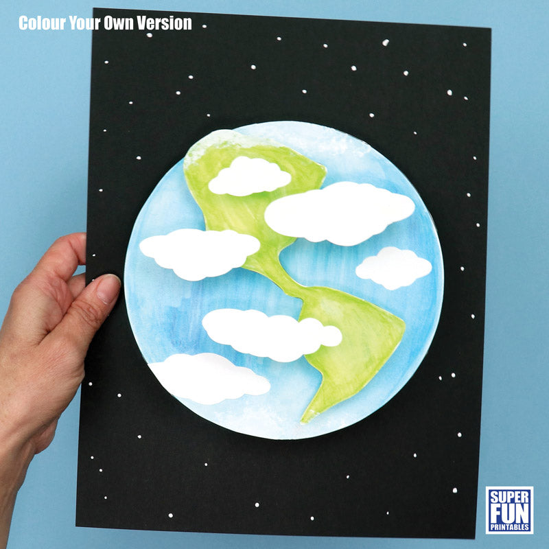 3D Paper Earth