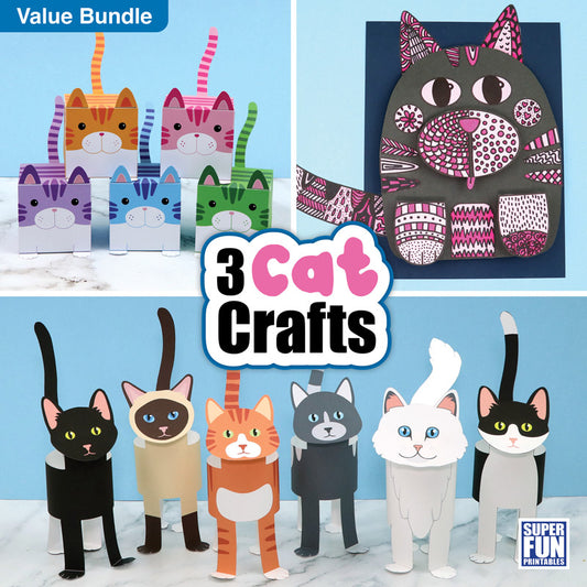 Cat Paper Crafts