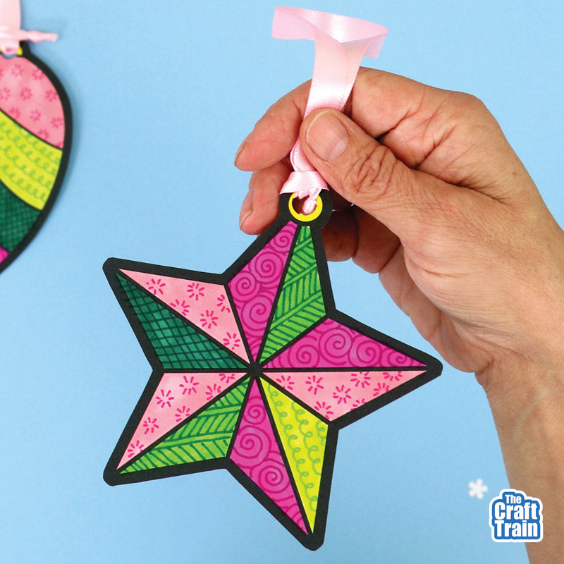 Christmas Patterning Baubles