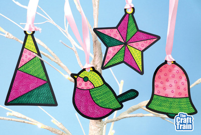 Christmas Patterning Baubles