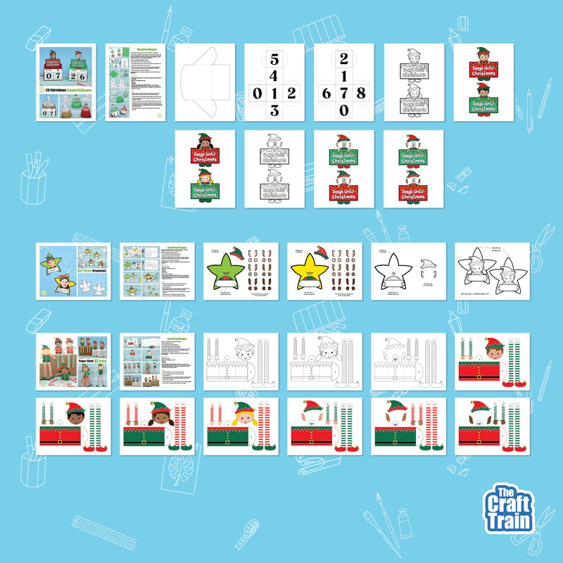 Elf Photo Craft Bundle