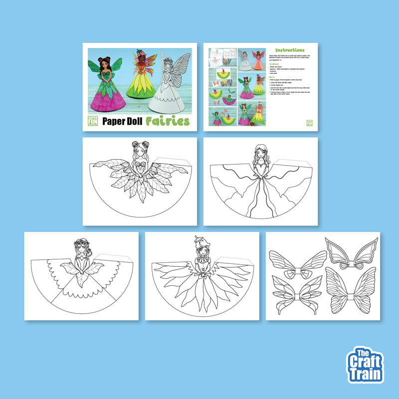 Fairy Paper Dolls