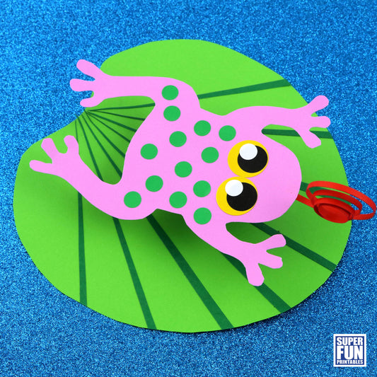 Frog on a Lily Pad