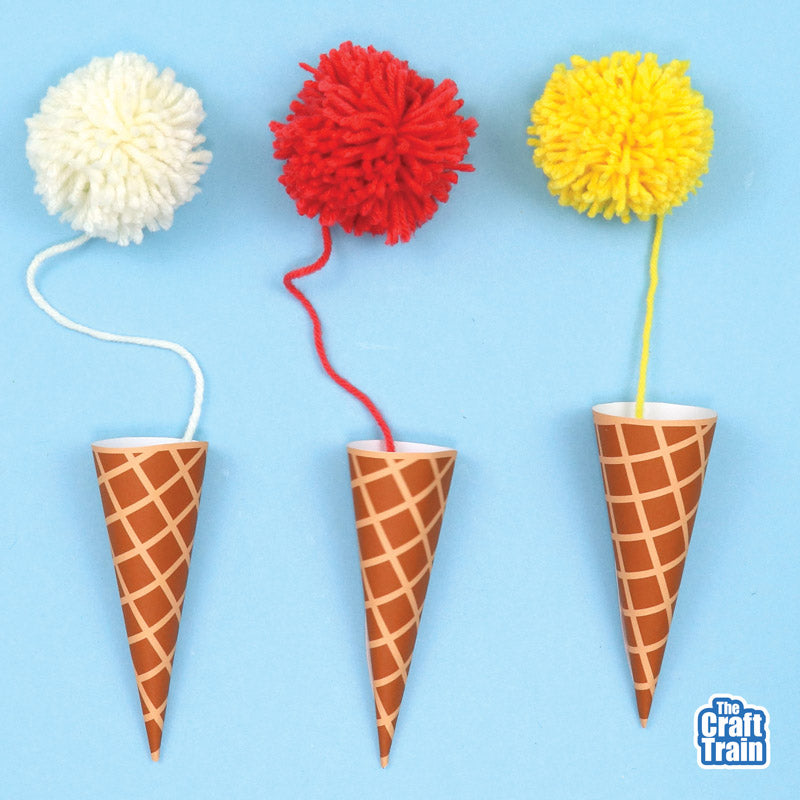 Pom Pom Ice Cream Game