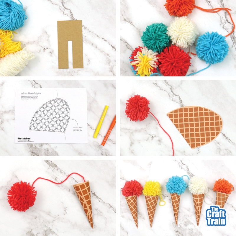 Pom Pom Ice Cream Game