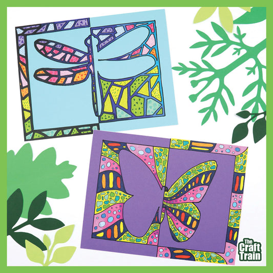 Insect Positive Negative Art