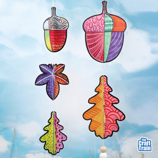 Acorn & Leaf Spinner
