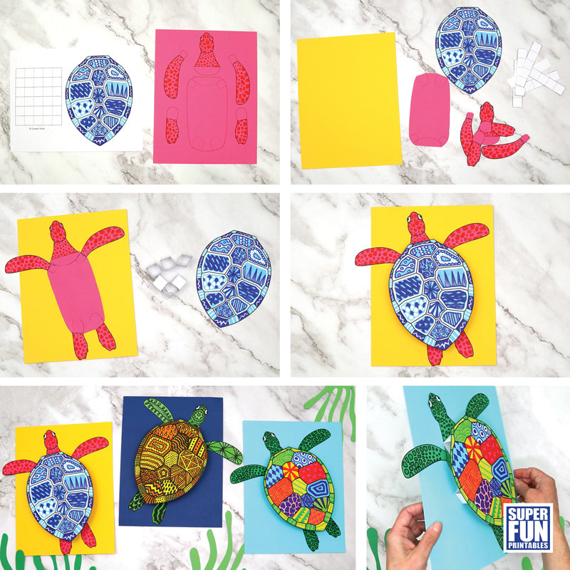 Ocean Paper Craft Bundle – Super Fun Printables