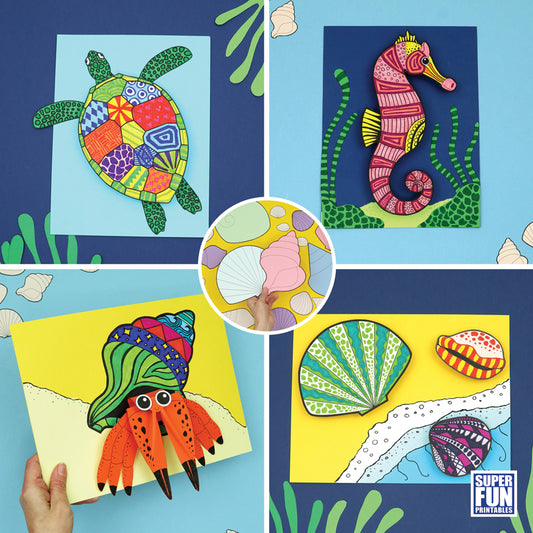 Ocean Paper Craft Bundle