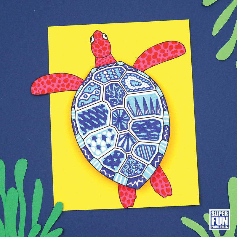 Ocean Paper Craft Bundle – Super Fun Printables