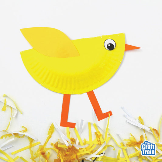 Paper Plate Chick