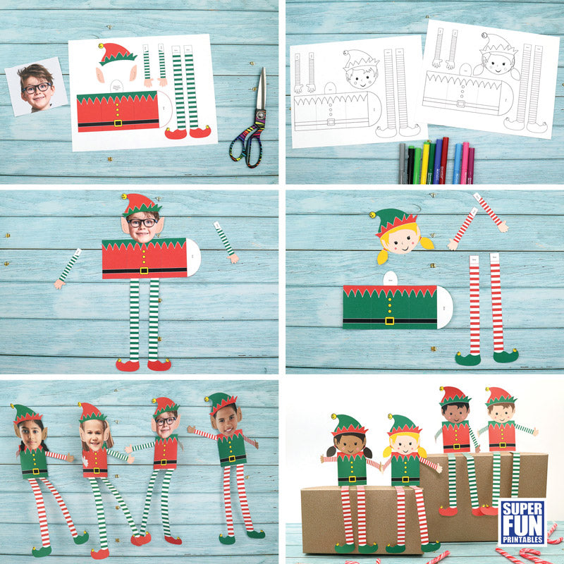 Paper Shelf Elf – Super Fun Printables