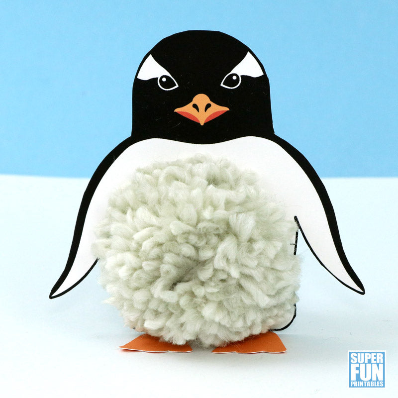 Pom pom penguin