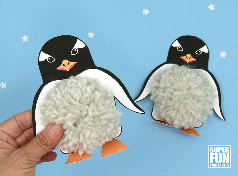 Pom pom penguin