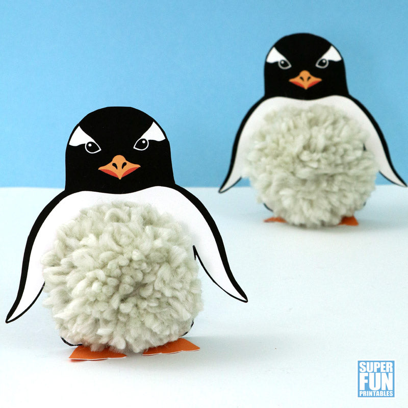 Pom pom penguin