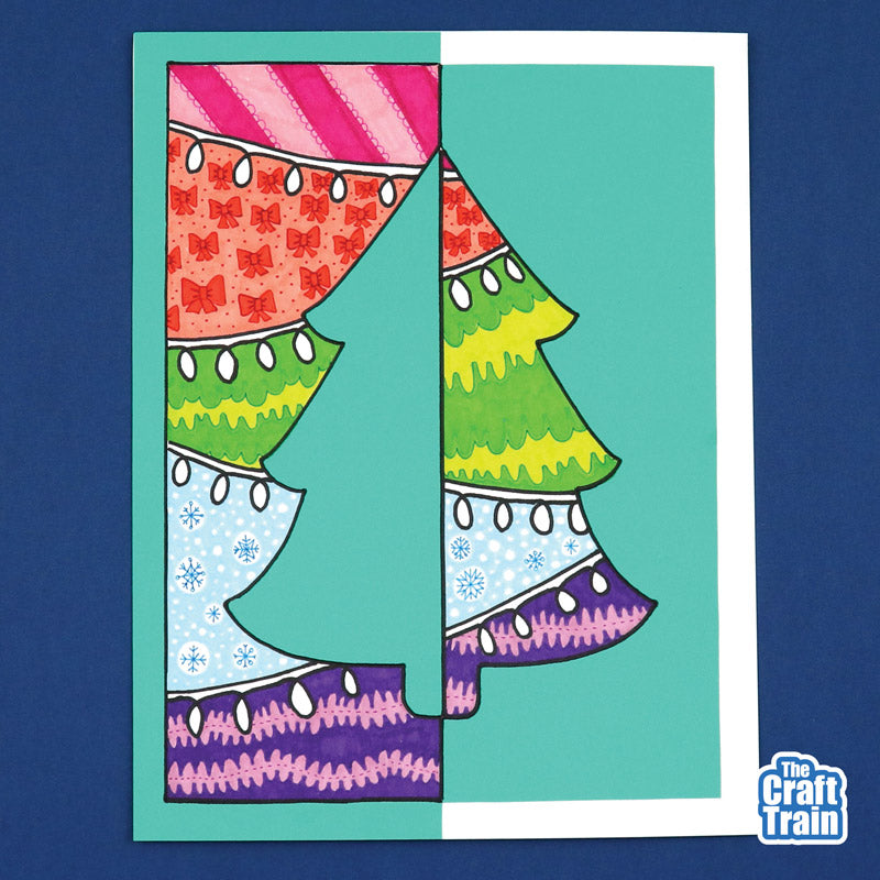 Christmas Positive Negative Art