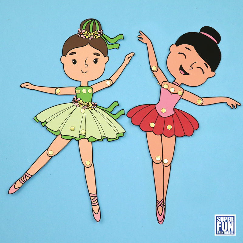 Ballerina Paper Dolls