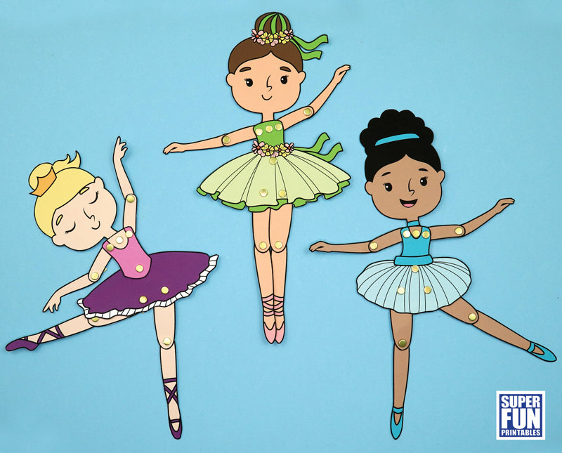 Ballerina Paper Dolls