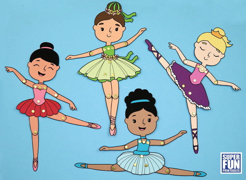 Ballerina Paper Dolls