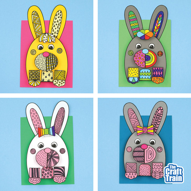 3D Doodle Art Bunny