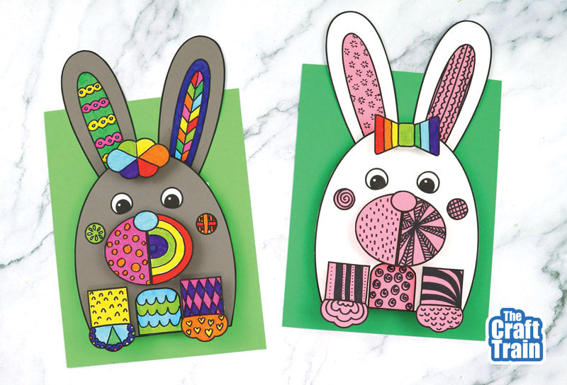 3D Doodle Art Bunny