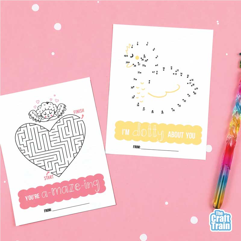 Valentines Puzzle Cards