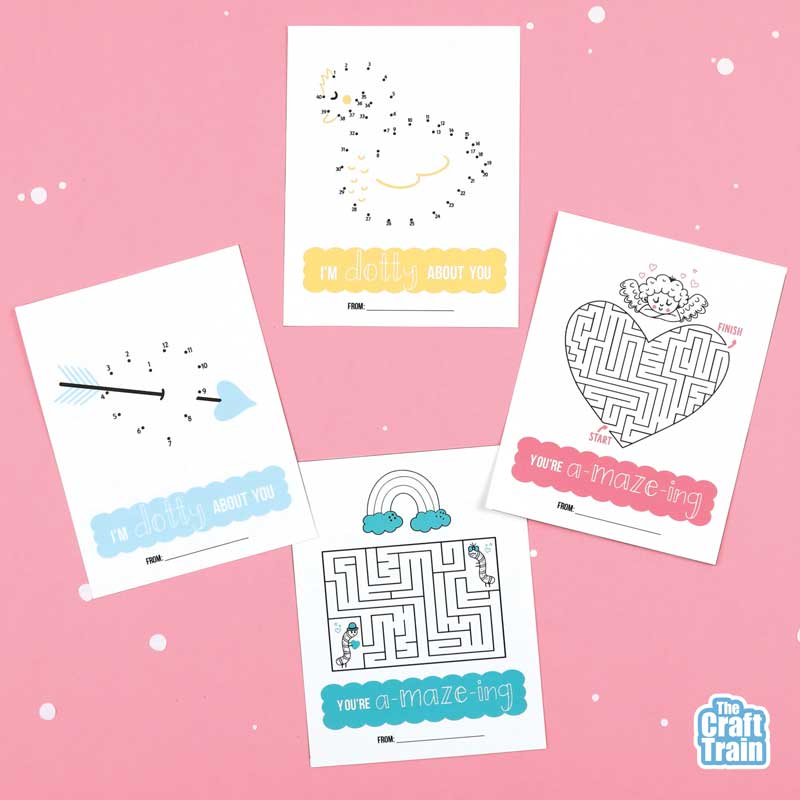 Valentines Puzzle Cards