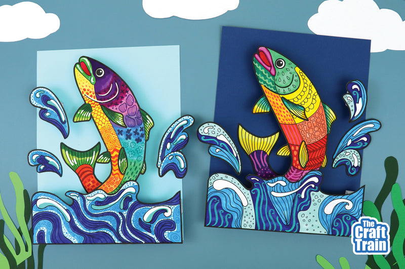 3D Rainbow Trout