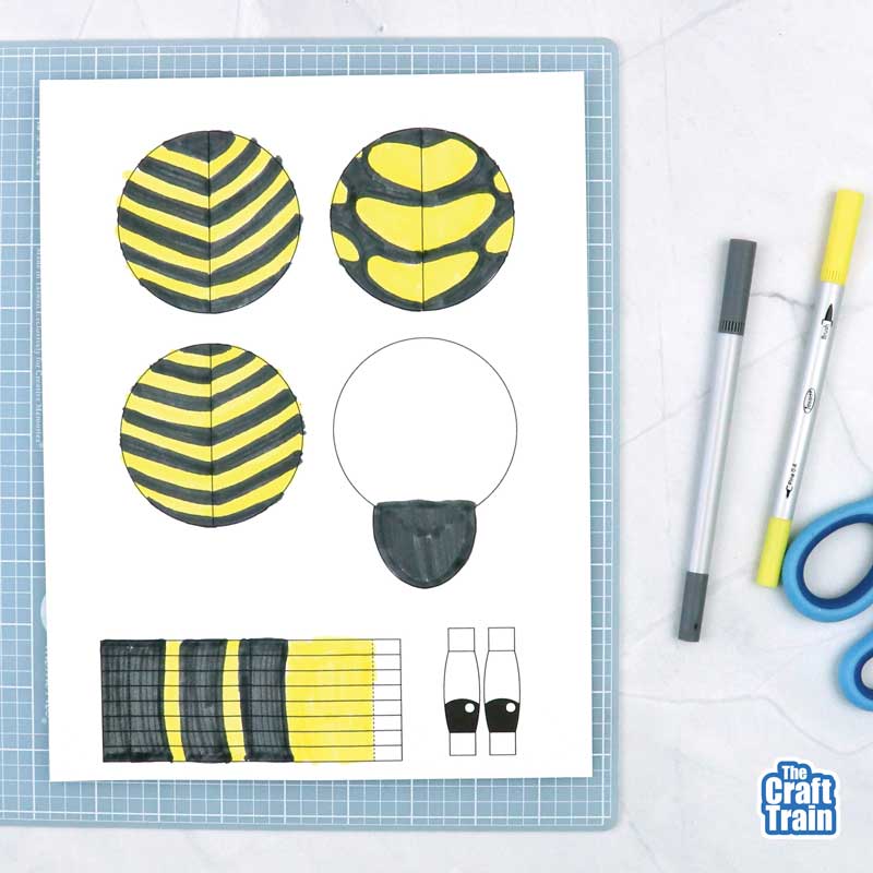 3D paper spider