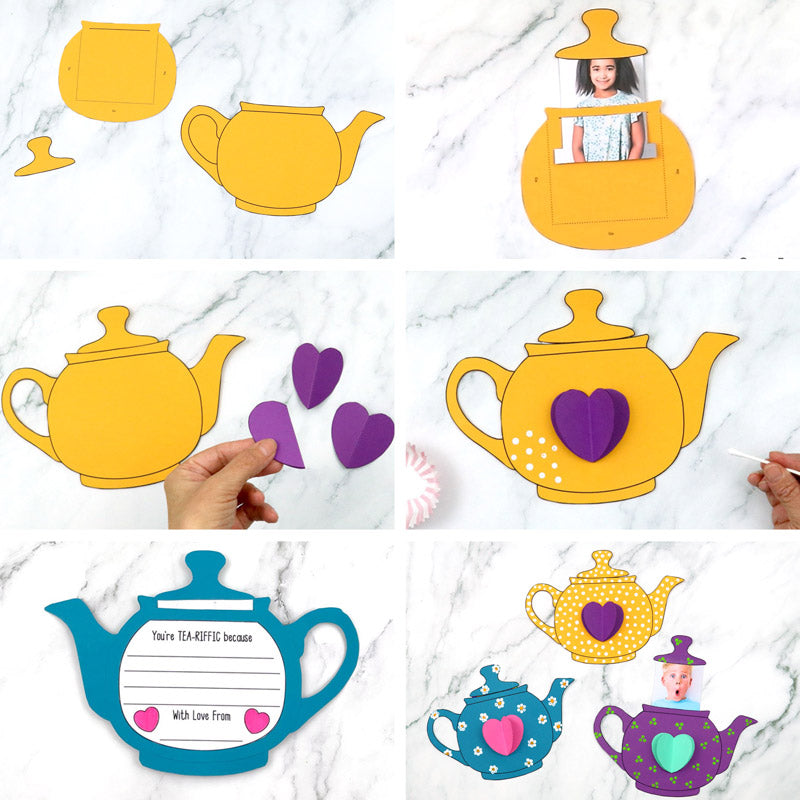 Teapot Mother's Day Card