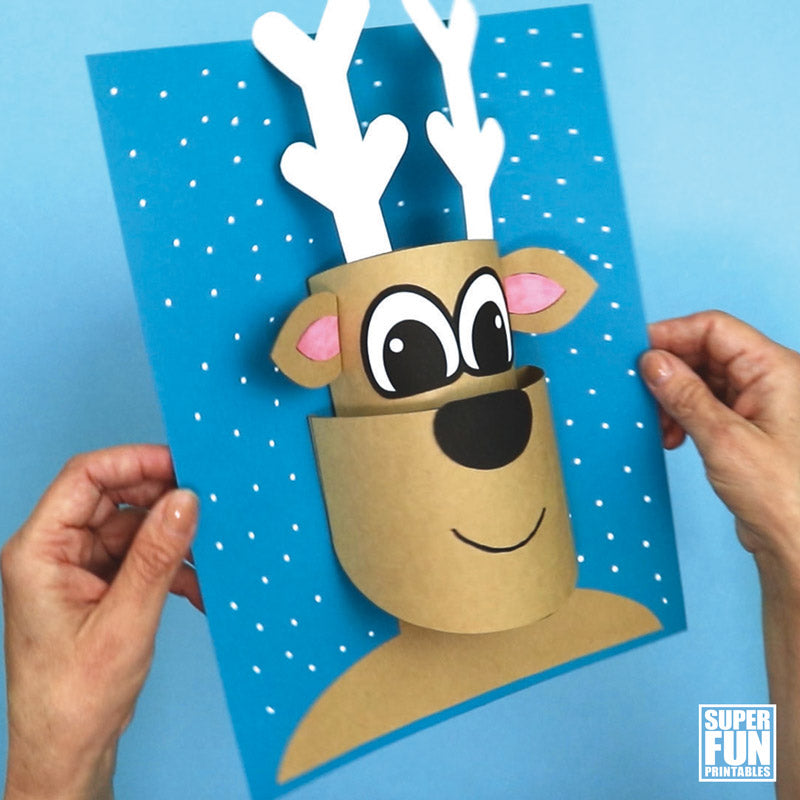 3D Reindeer character portrait