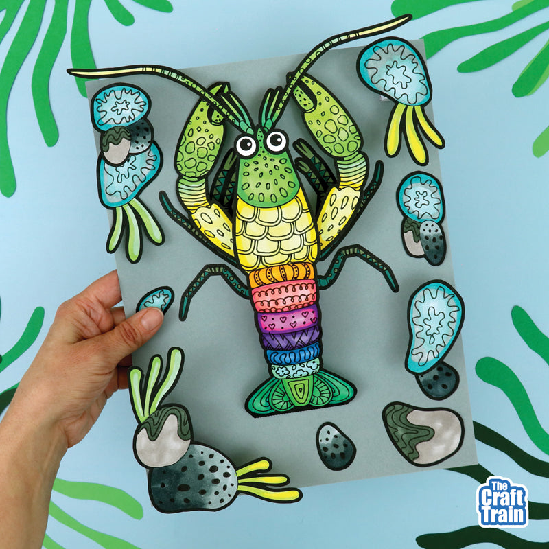 3D Pattern Art Yabby