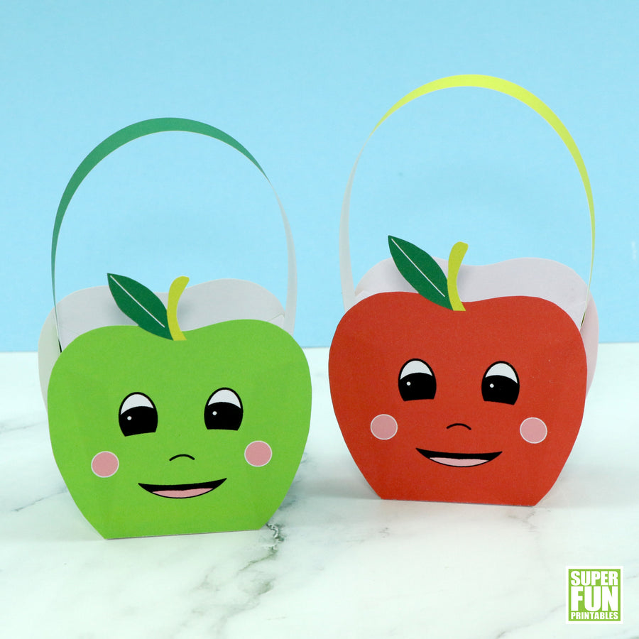 Apple Baskets – Super Fun Printables