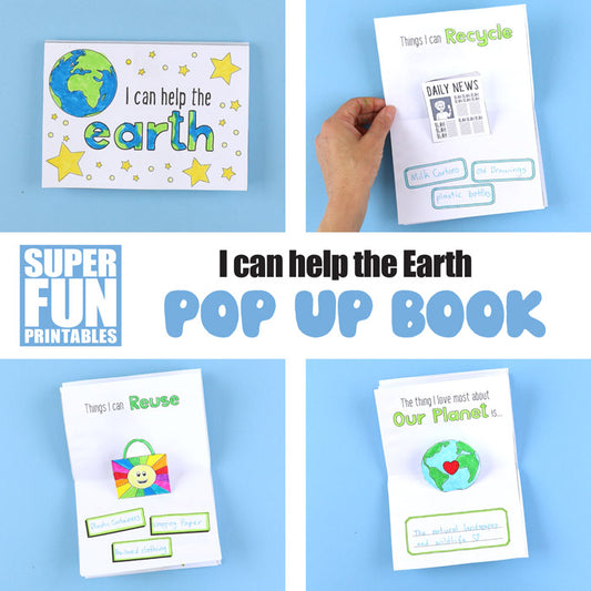 I can help the earth pop up book