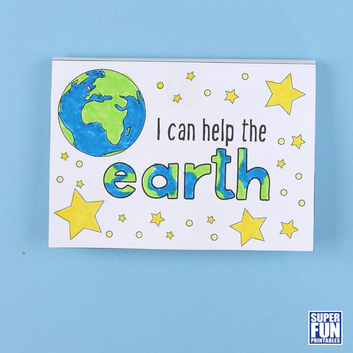 I can help the earth pop up book