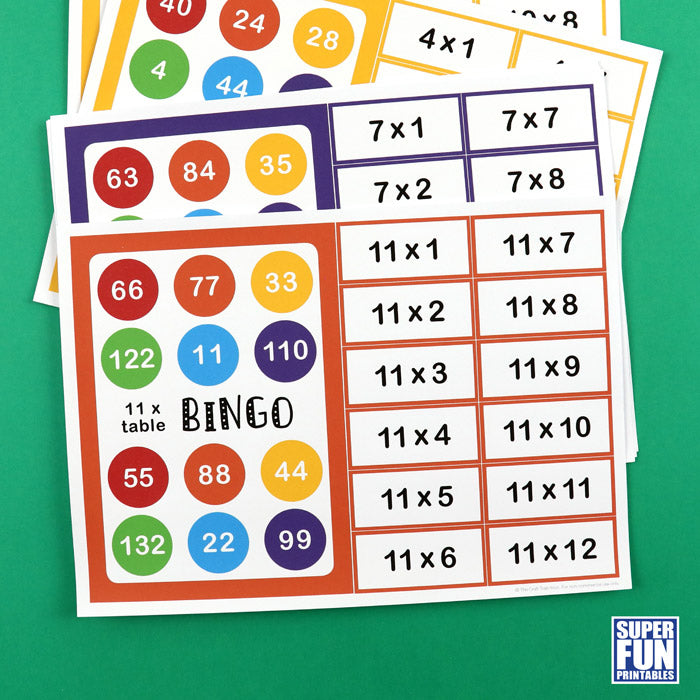 Times Table Bingo