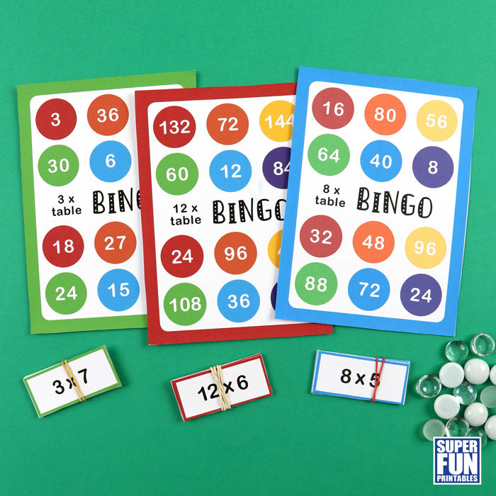 Times Table Bingo