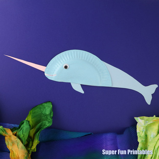 Paper Plate Ocean Animals