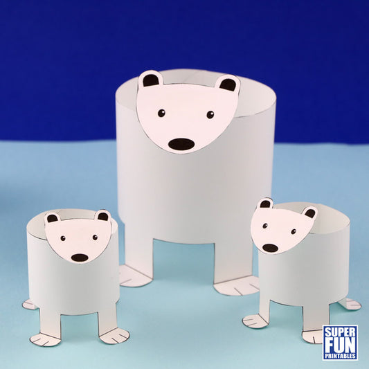 Paper Polar Bear