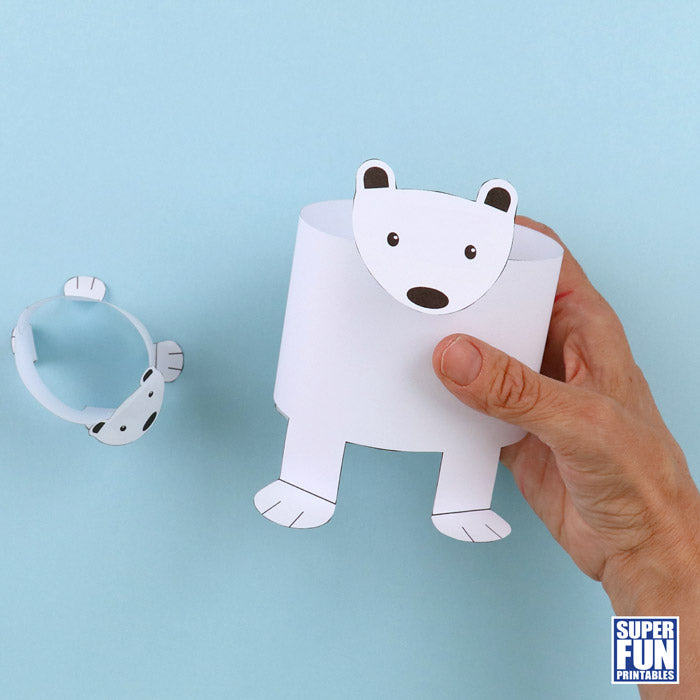 Paper Polar Bear