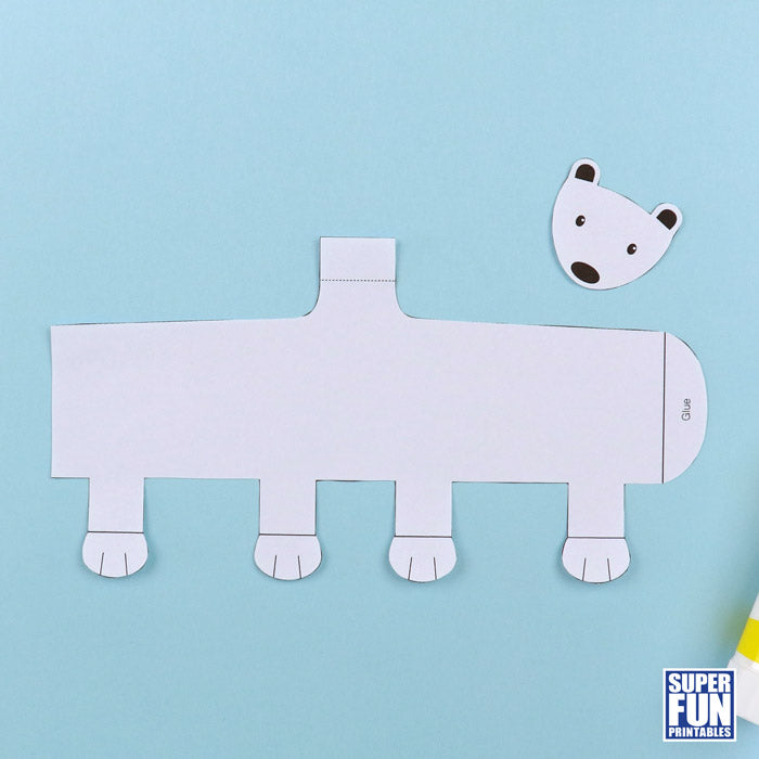 Paper Polar Bear